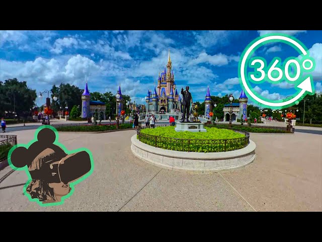 360º Tour Around Magic Kingdom with Moveable Camera Walkthrough