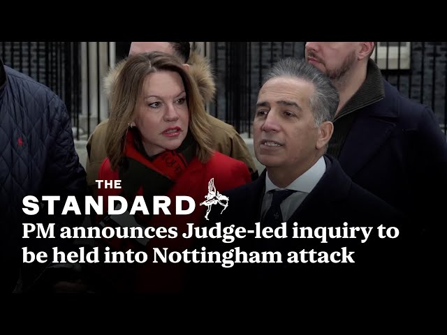 PM announces Judge-led inquiry to be held into Nottingham attacks in ‘weeks’