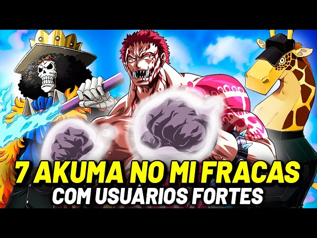 7 AKUMA NO MI FRACAS QUE FICARAM SUPERPODEROSAS GRAÇAS AOS SEUS USUÁRIOS | ONE PIECE