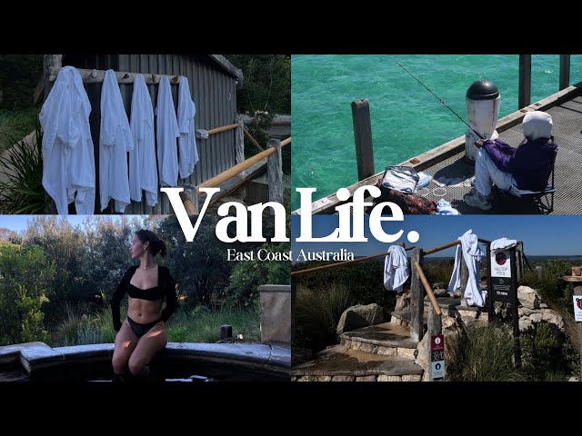 Exploring Mornington Peninsula: Van Life Day 2 - Hot Springs & Rosebud Beach | East Coast Australia