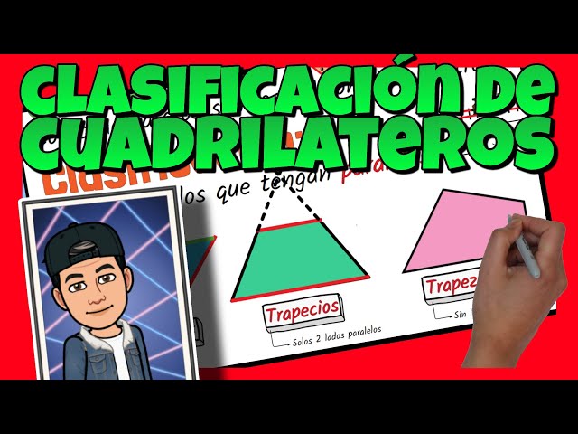 🟥 CLASIFICACIÓN de los CUADRILÁTEROS para NIÑOS