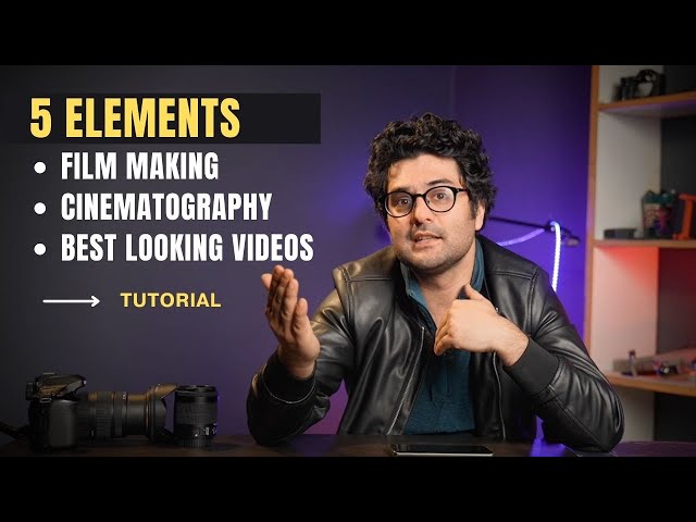 Cinematography : 5 Important Elements of Videography | HINDI | BEGINNERS GUIDE |