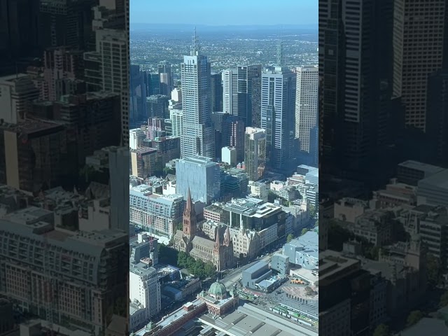 Melbourne city view