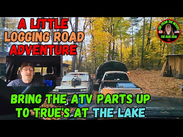 Exciting ATV Parts Delivery Adventure To True's Lakeside Retreat!