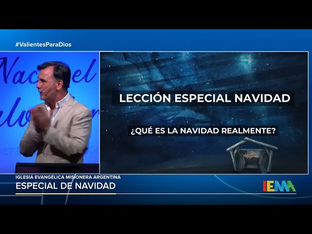 Leccion Especial de NAVIDAD I Pr. Pablo Silvestri SÁBADO 17 DE DICIEMBRE 2022