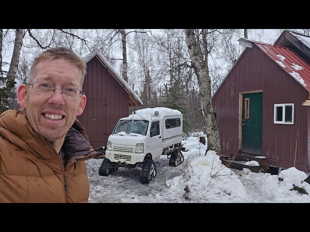 Rebuilding Off-Grid Cabin & Digging Well at Alaskan Homestead