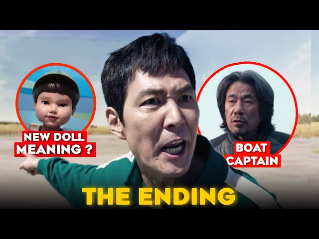 Squid Game Season 2 Ending Explained & Post Credit Scene Real Meaning 😧