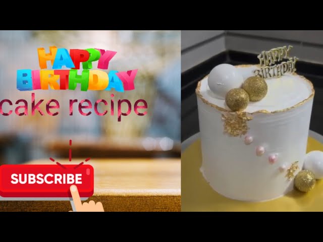 How To Make Cake || Yammy Birthday Cake //Fluffy So Yammy cake recipe ||Easy Cake #cakedecorating