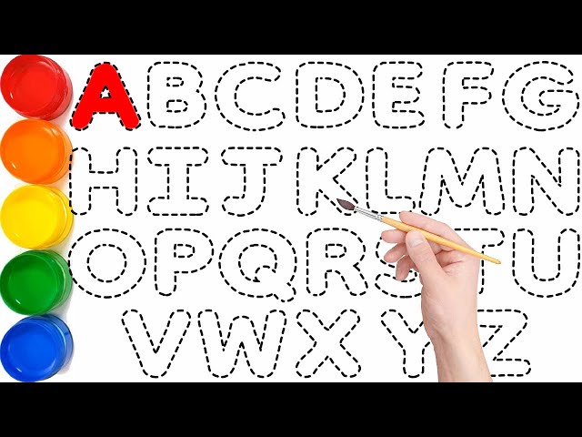 Fun with Letters! Drawing & Painting A to Z for Beginners | Ks Art