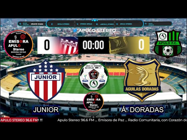 #01FEBRERO2025: LIGA BETPLAY 2025-I ... JUNIOR  vs ÁGUILAS DORADAS !!!