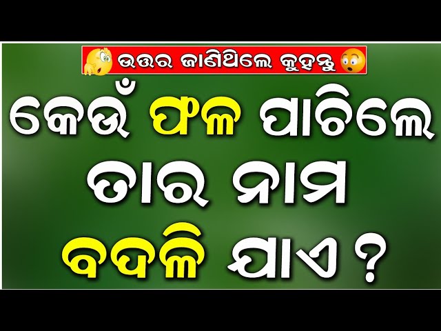 Odia Dhaga Dhamali IAS Questions | Clever Q & Ans | Odia Dhaga katha | Odia Gk |Odisha Education 360