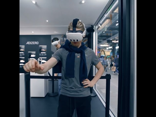 Adidas Mixed Reality Game developed by Catalyst