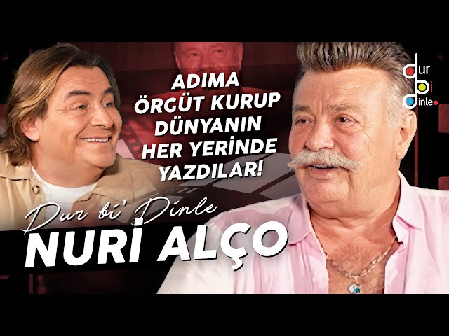 NURİ ALÇO "KÖTÜ ADAMI NASIL OYNARIM DİYE KORKTUM!"