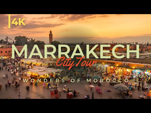 Virtual Tour of Stunning Marrakech in 4K | Discover Marrakech Morocco