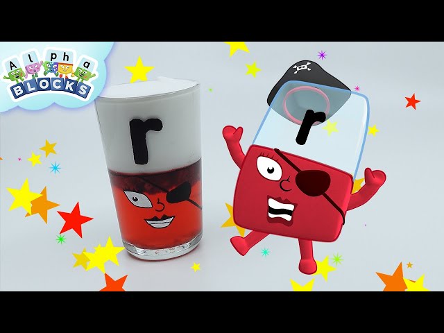 How to make jelly R | Arts, Crafts & Bakes | @officialalphablocks