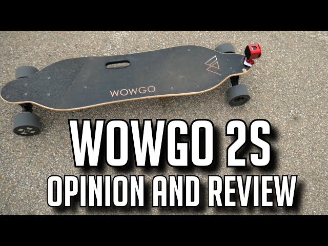 WOWGO 2S Electric Skateboard ESK8 overview and review