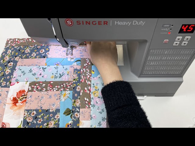 Watch Me Create A Designer-Style Makeup Bag From Scrap Fabric!