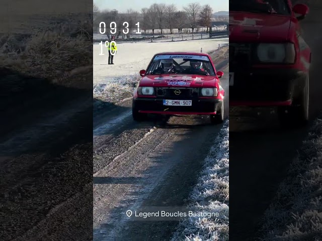 Opel ATTACK 🇧🇪 Legend Boucles à Bastogne