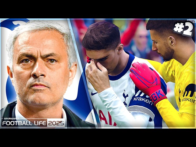 TOTTENHAM CURSE IS REAL 😐| Tottenham | Football Life 2025 | Master League | #2