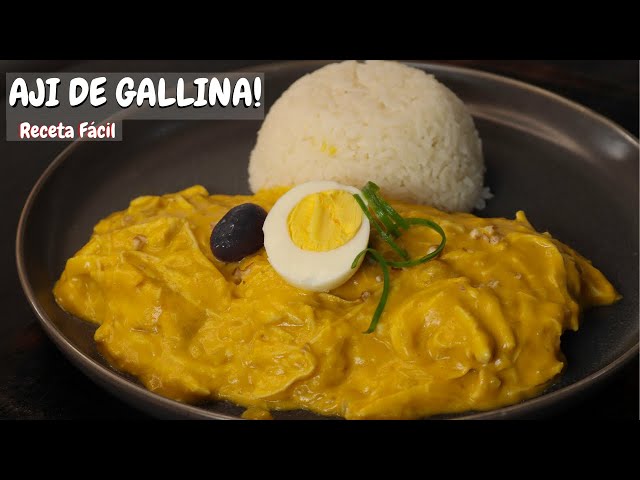 Prepara Ají de Gallina/Pollo en un Toque | Cocina Fácil