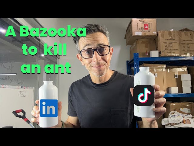 Linkedin vs TikTok: how to grow your sublimation business