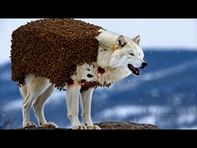 "Rescuing a Wolf Covered in Barnacles in a Snowy Wilderness | Amazing Animal Rescue Story"