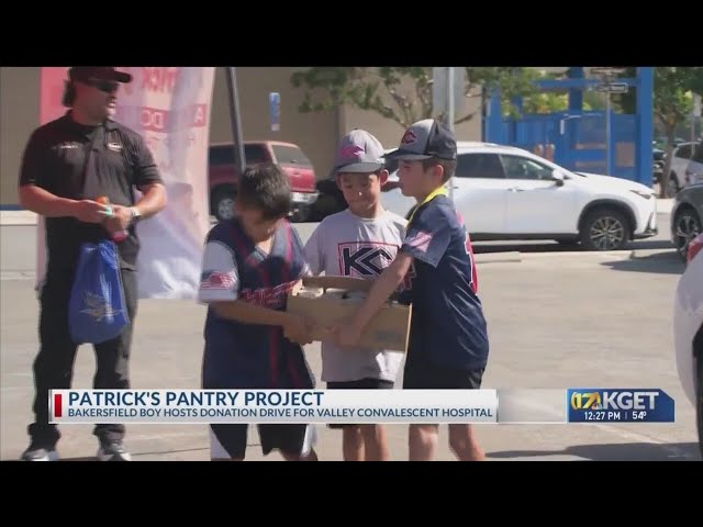 Patrick's Pantry collects donations for Valley Convalescent Hospital