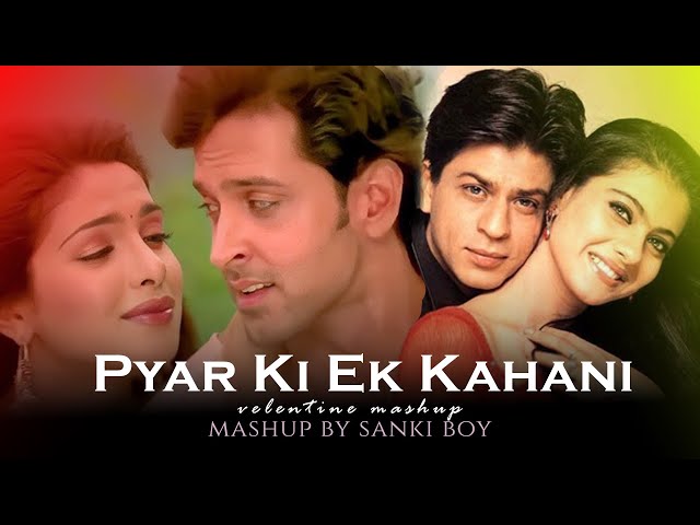 Pyar Ki Ek Kahani X Dil Ne Yeh Kaha Hain Dil Se | Alka Yagnik & Sonu Nigam | SRK - Song | SΔNKI BOY