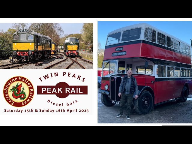 Twin Peaks Diesel Gala - Part 1 Buses & Peak Rail