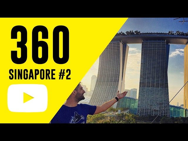 First trial video with the new Samsung 360 camera in Singapore!