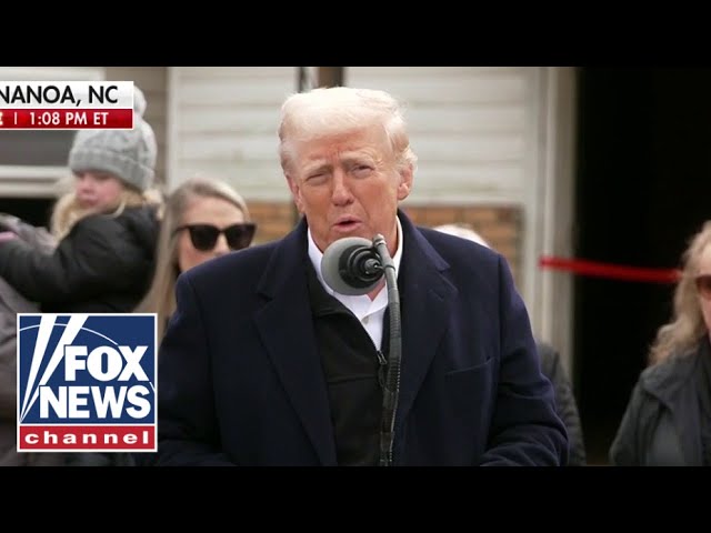 Trump meets with North Carolina families affected by Hurricane Helene