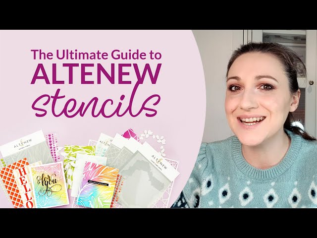 Altenew Stencils for Paper Crafting: A Complete History