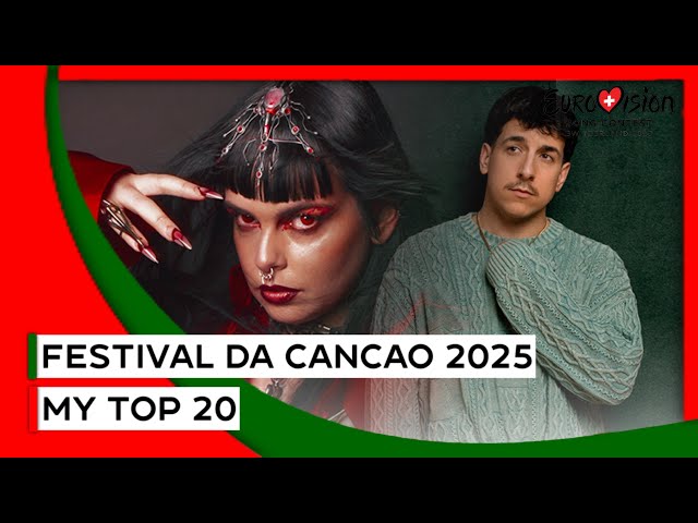 Eurovision 2025 🇨🇭 | Festival da Canção 2025 ~ My Top 20 🇵🇹