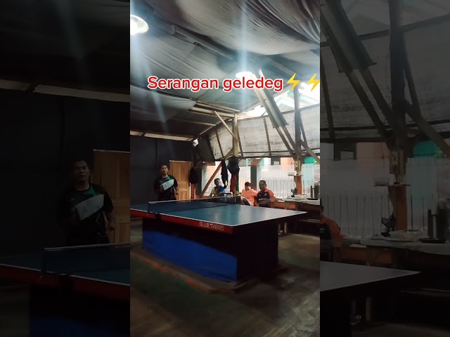 Bahaya😱!!!serangan kilat pingpong mania #shortvideo #shots #pingpong