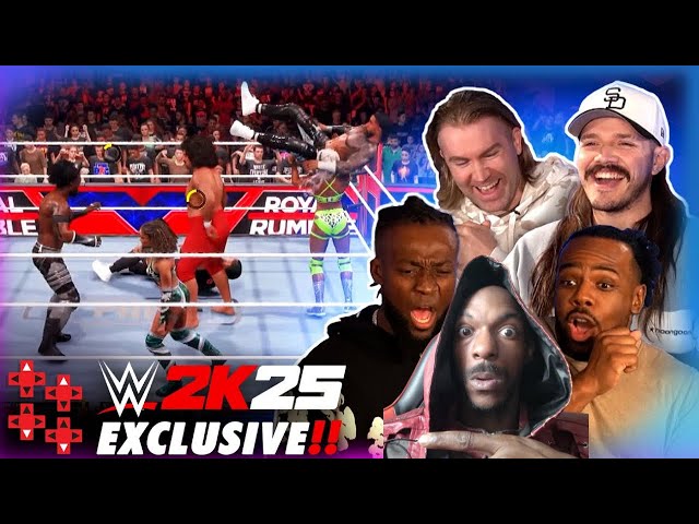 "FIRST LOOK at WWE 2K25! Intergender Matches & New Showcase Mode!