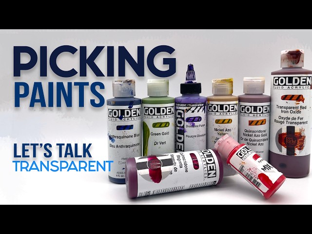 Top Five Transparent Paints for Altering Papers