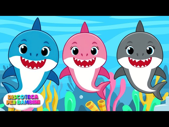 Baby Shark e i suoi amici 🦈 Canzoni Per Bambini