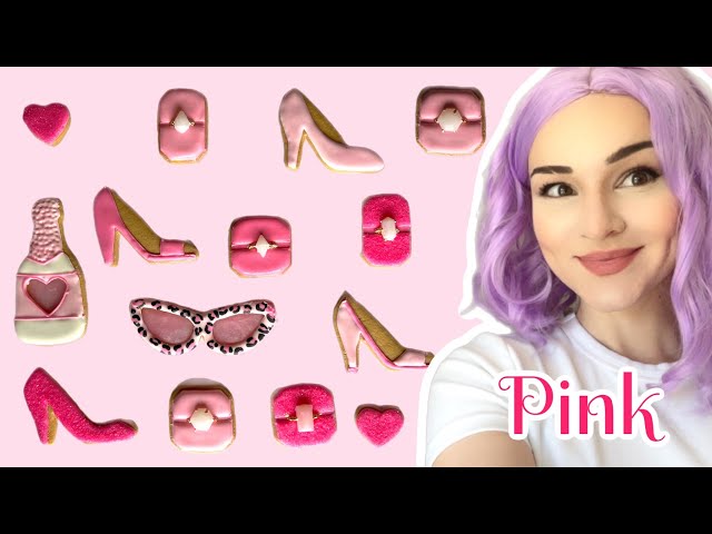 Pink Barbie Themed Cookies made for HunniBee ASMR