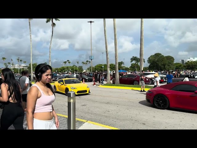 Car Show in Miami Florida | Miami SUPER CARS