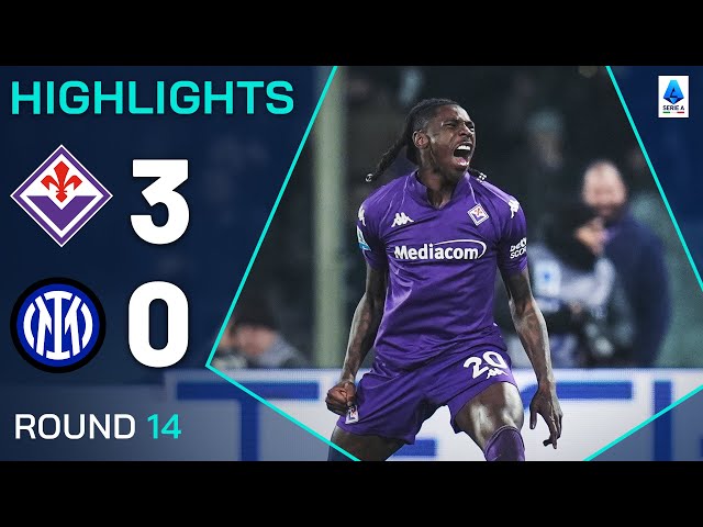 FIORENTINA-INTER 3-0 | HIGHLIGHTS | RECUPERO 14ª GIORNATA | SERIE A ENILIVE 2024/25