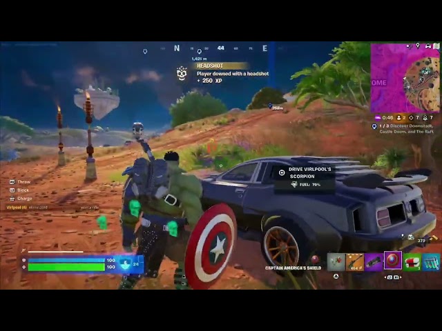 Fortnite - Captain America's Shield is OP 😅