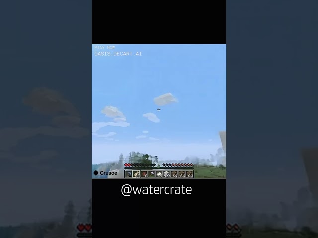 AI Minecraft is crazy... #shorts #minecraft #ai