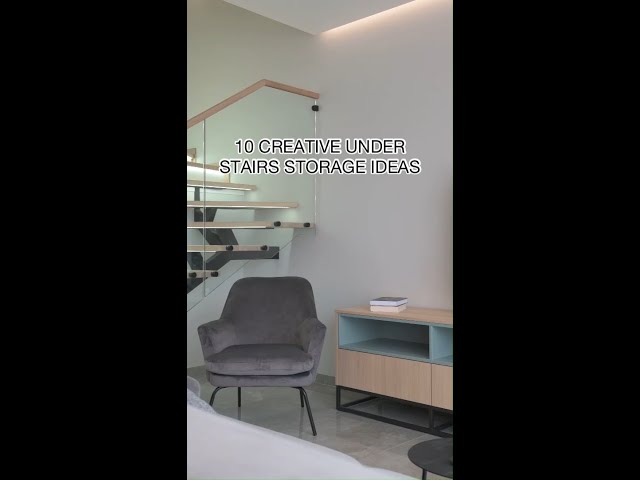 10 Creative Under Stairs Storage Ideas