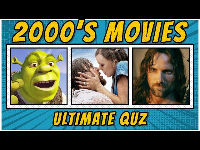 2000s MOVIES QUIZ | Movie Trivia Quiz Game #1