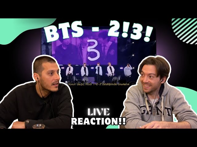 Found a new fav song! Bts 2!3! ( 둘셋) Live REACTION!