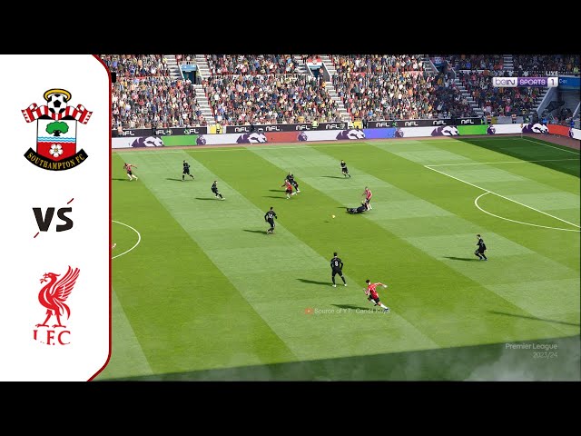 Southampton FC vs Liverpool FC | English Premier League ~ English Commentary