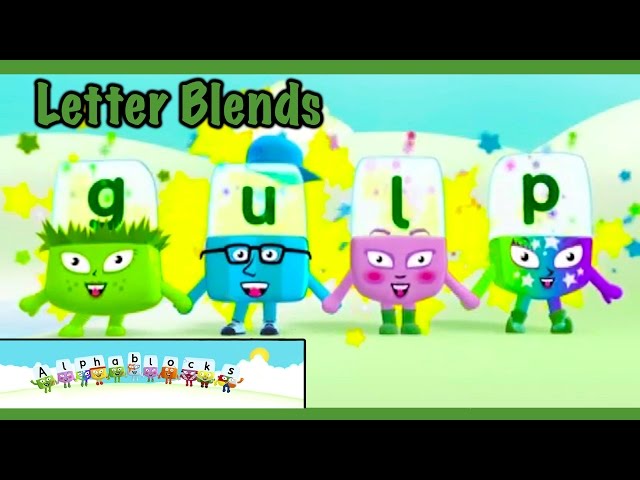 Alphablocks - Word Magic "GULP" & "HELP" (Green Level)