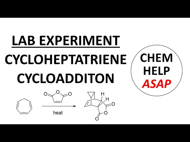 Diels-Alder of cycloheptatriene - laboratory experiment