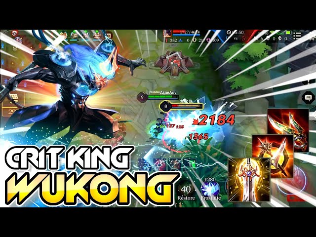 WUKONG OP! (ENEMY SURRENDER) | Top 1 | Conqueror | Arena Of Valor / ROV / Liên Quân / 傳說對決 / 펜타스톰