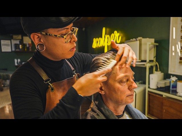 💈 Relax & Be Pampered With A Shave, Hair Wash & Hair Styling | Scalper Barbershop, Mexico City